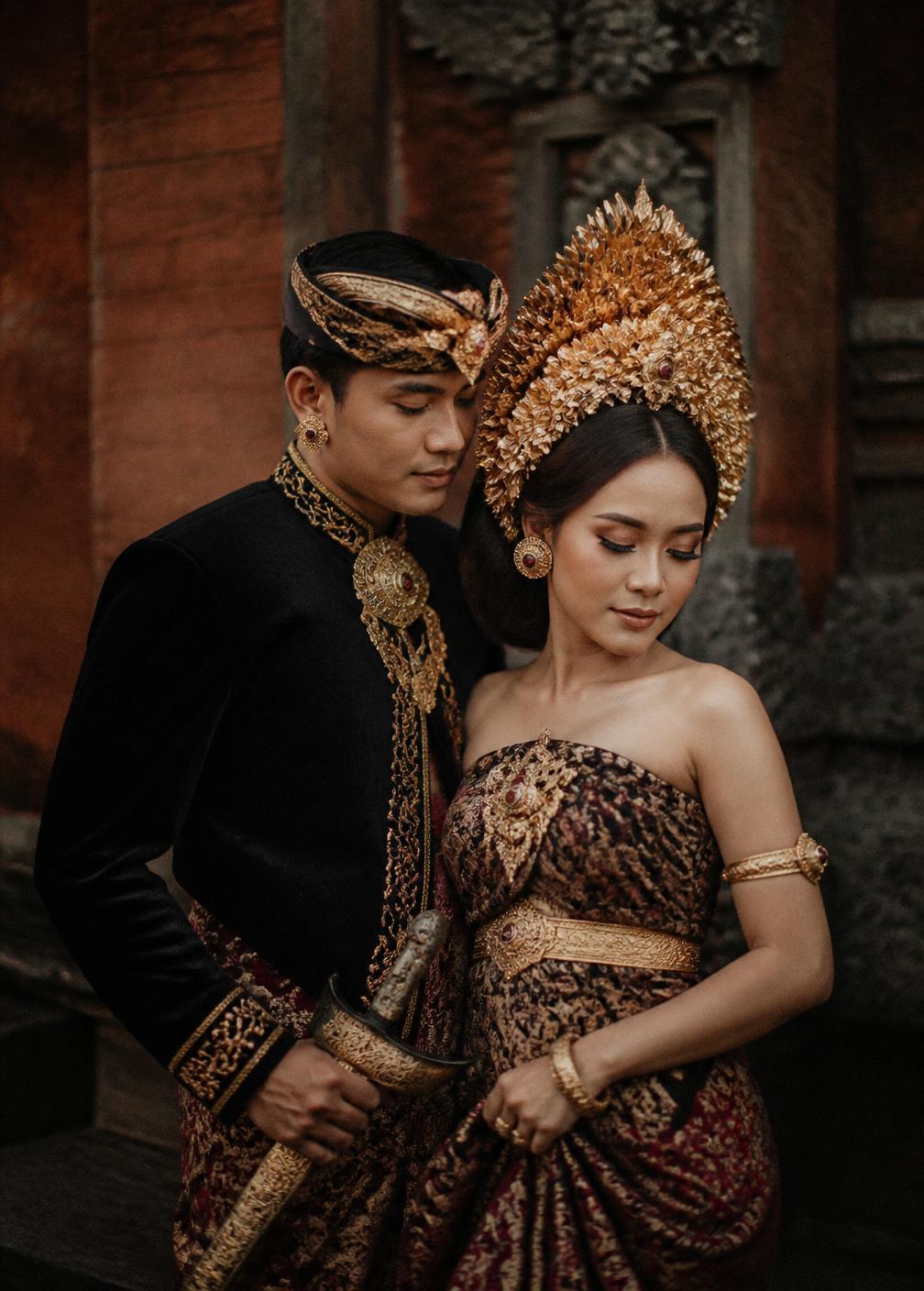 Potret pasangan Putu Ayu Maharani & Kadek Adi Pratama